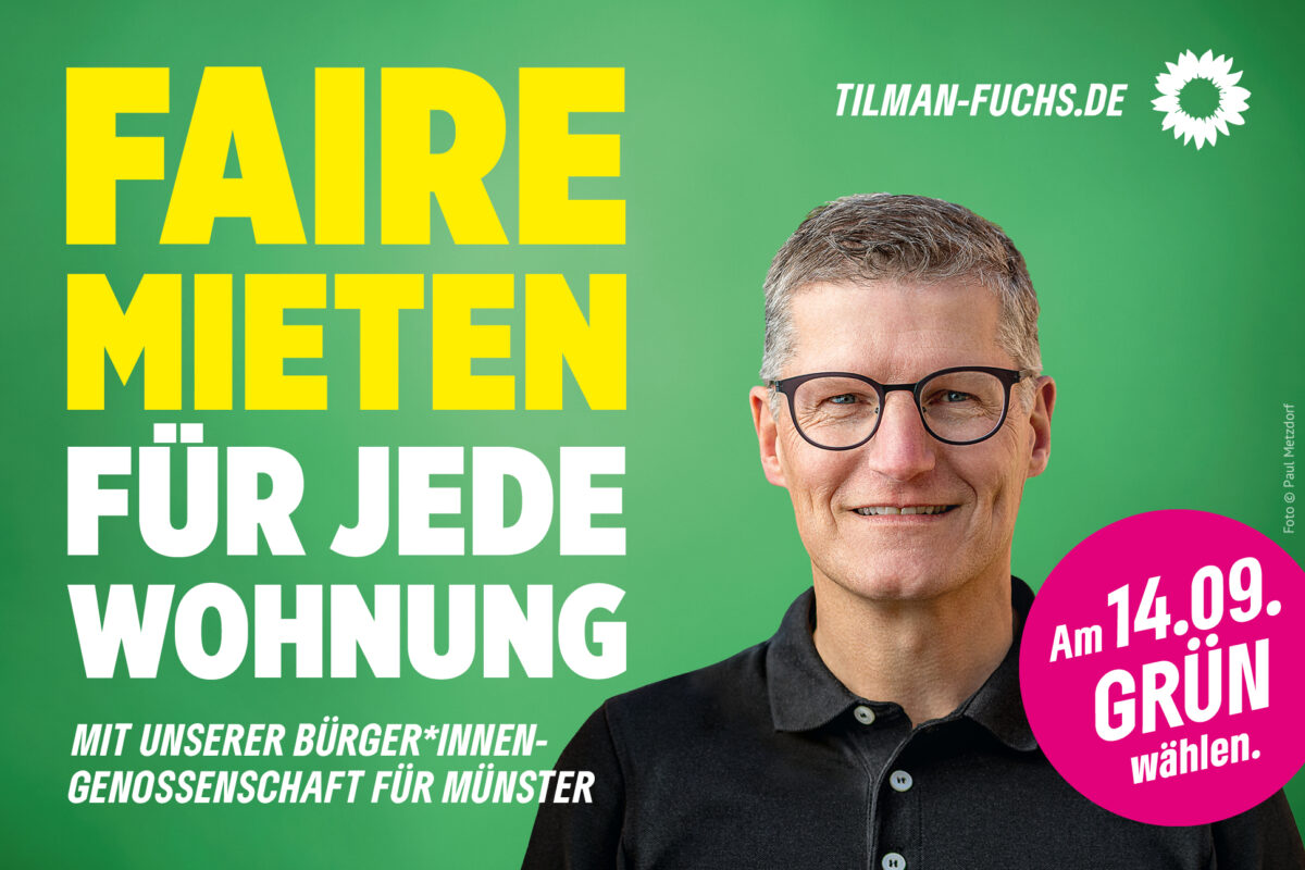 Wahlwerbung von den Grünen (Kommunalwahl 2025)