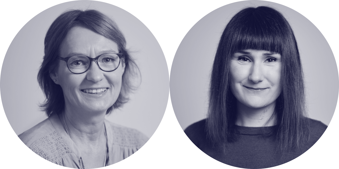 Porträt von Stefanie Walkenhorst und Julia Albers