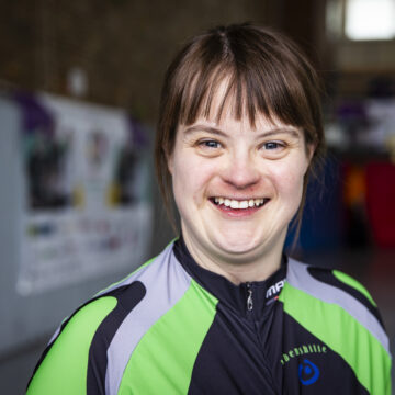 Portraitfoto von der Special-Olympics-Athletin Stefanie Wiegel