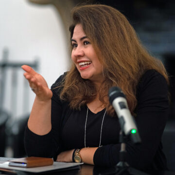 Integrationsrat Maria Salinas im Gespräch