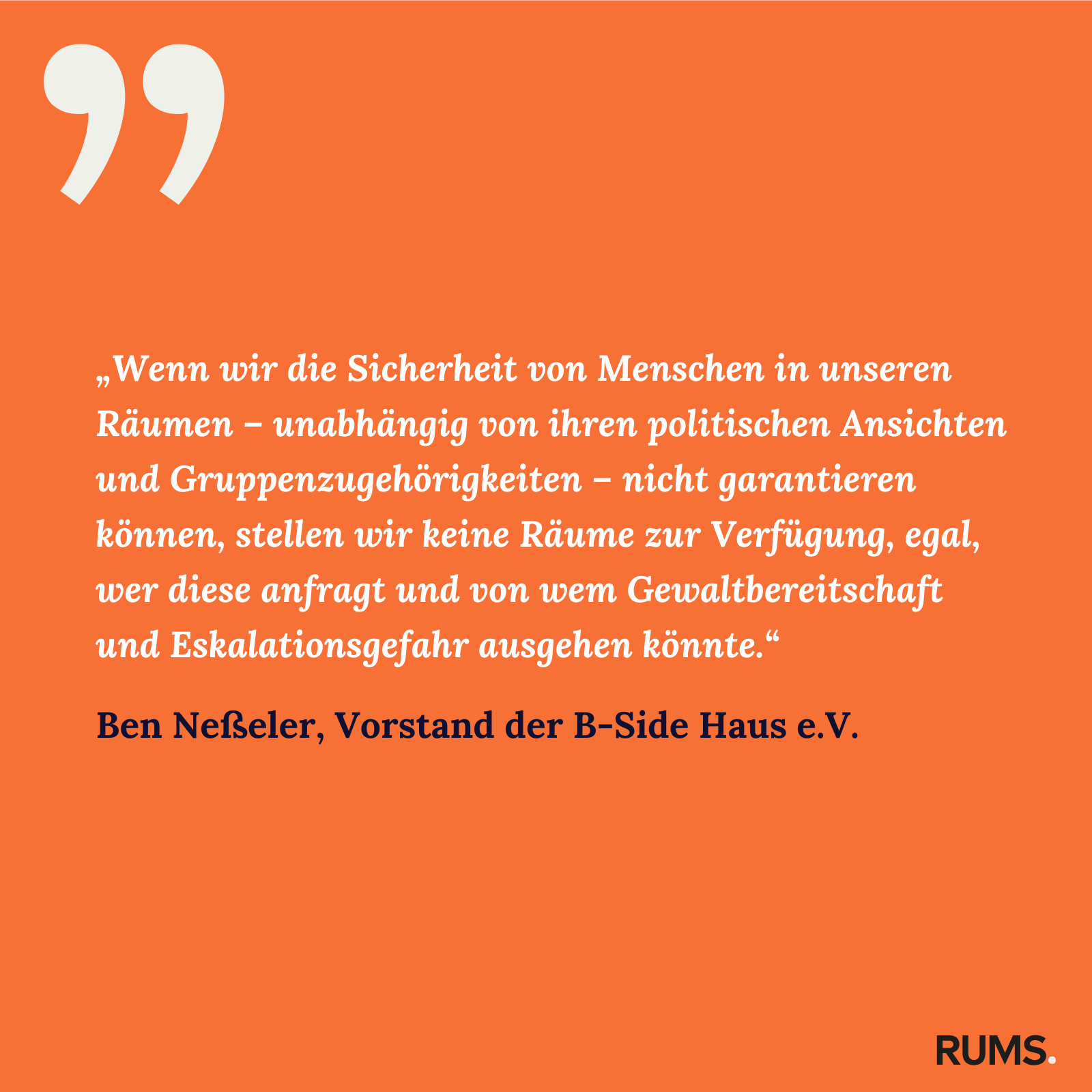 Brief - 15.10.2024 - B-Side: Absage wegen Übergriff? 2024-10-17_instagram_grafik_brief
