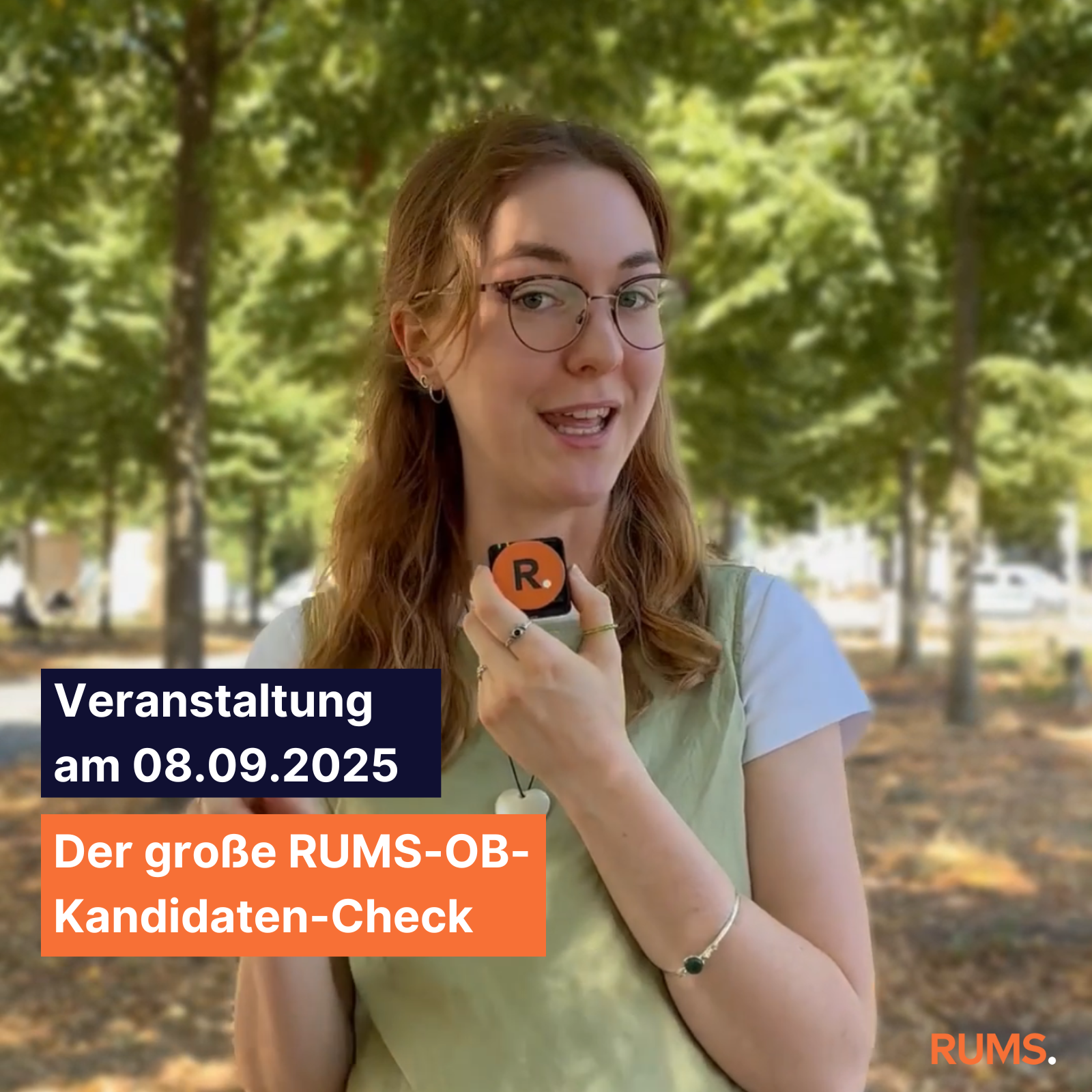 Veranstaltung am 08.09.2025 - Der große RUMS-OB-Kandidaten-Check 2025-08-26_instagram_grafik_ob-veranstaltung