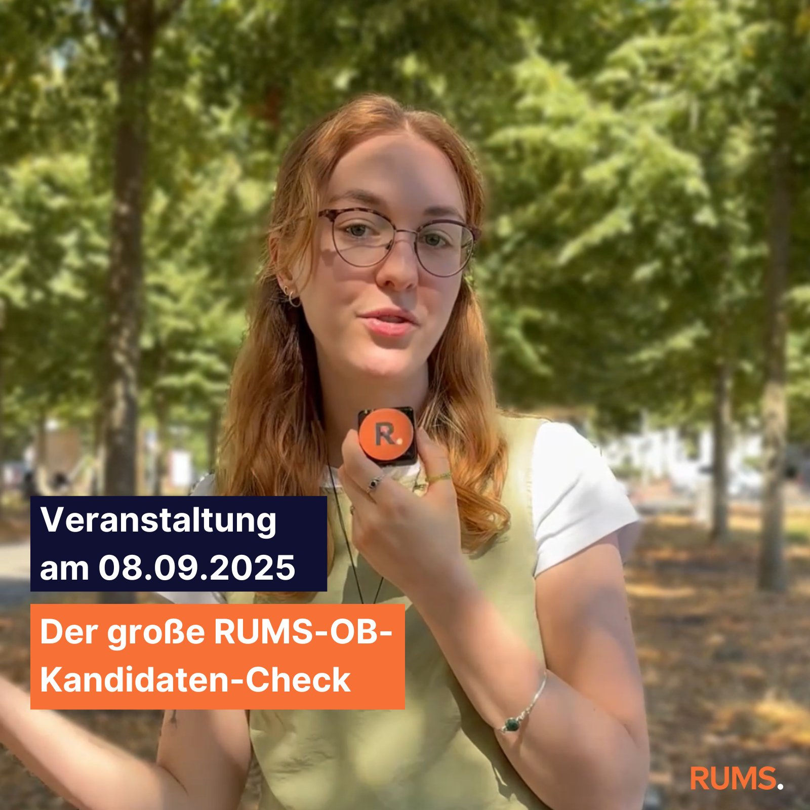 Veranstaltung am 08.09.2025 - Der große RUMS-OB-Kandidaten-Check 2025-09-02_instagram_grafik_ob-veranstaltung