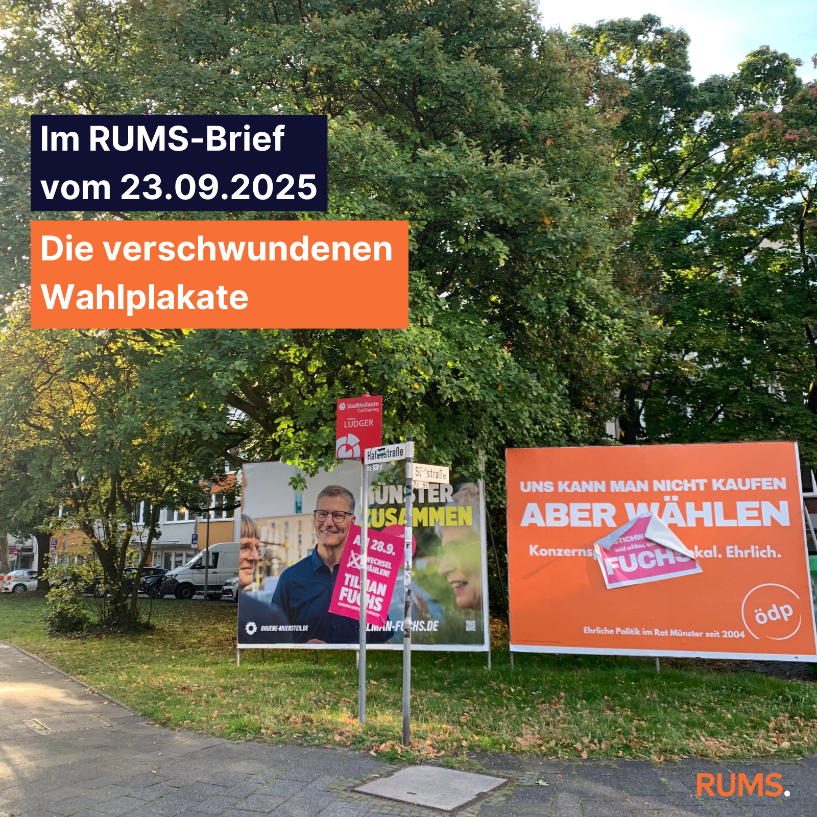 Brief vom 23.09.2025 - Das Rätsel um die verschwundenen Wahlplakate 2025-09-26_instagram_grafik_brief_wahlplakate