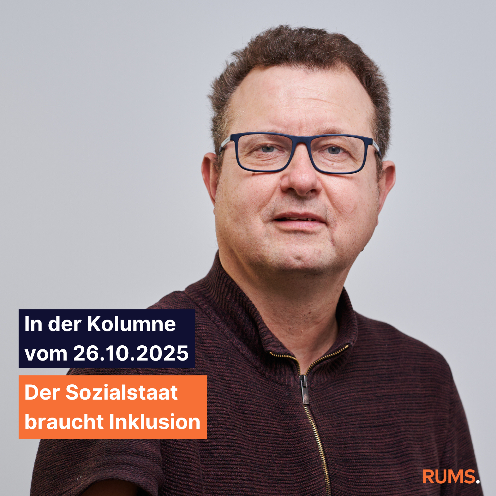 Kolumne vom 26.10.2025 - Der Sozialstaat braucht Inklusion 2025-10-30_instagram_grafik_kolumne_lübbers_sozialstaat