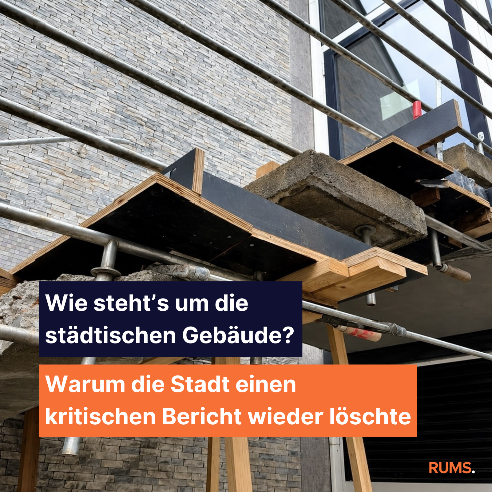 Brief vom 23.06.2026 - Wie steht’s um die städtischen Gebäude? 2026-06-24_instagram_grafik_staedtische-gebaeude