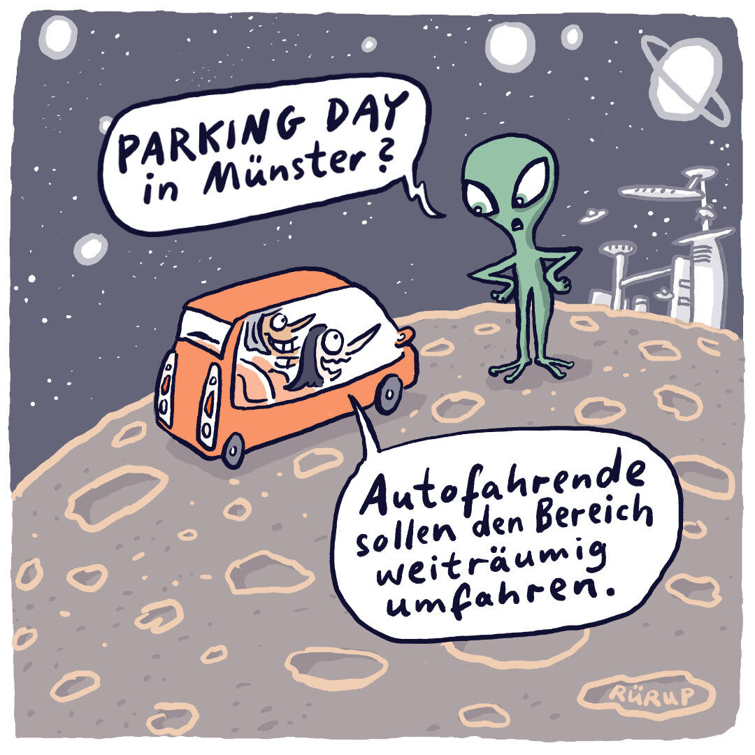2026-09-18-RUMS-Cartoon_Parking-Day-in-Muenster_Ruerup